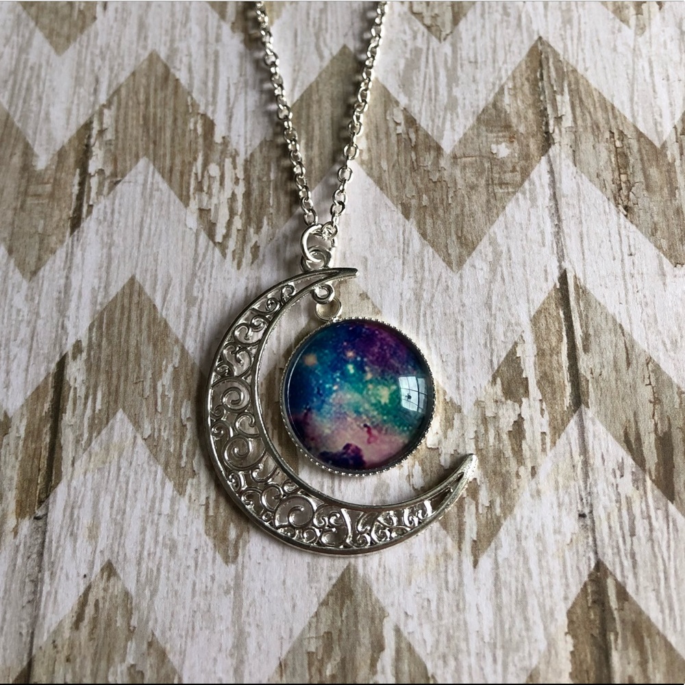 Crescent Moon Necklace *HANDMADE BY ME**FIRM**
